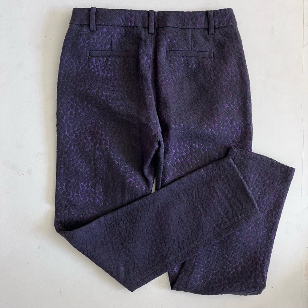 Purple Patterned Pants - image 4
